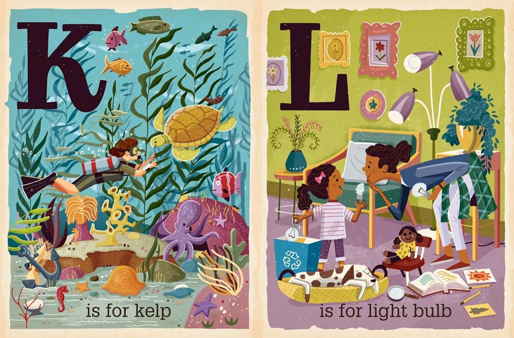 E Is For Earth: An Earth Day Alphabet Book Babylit Lil Tulips