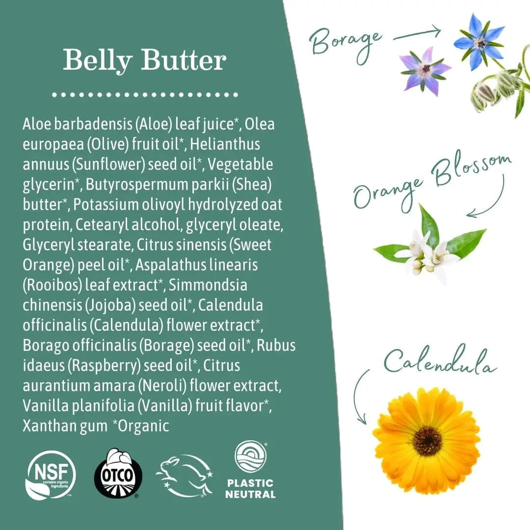 Earth Mama Belly Butter Earth Mama Organics Lil Tulips