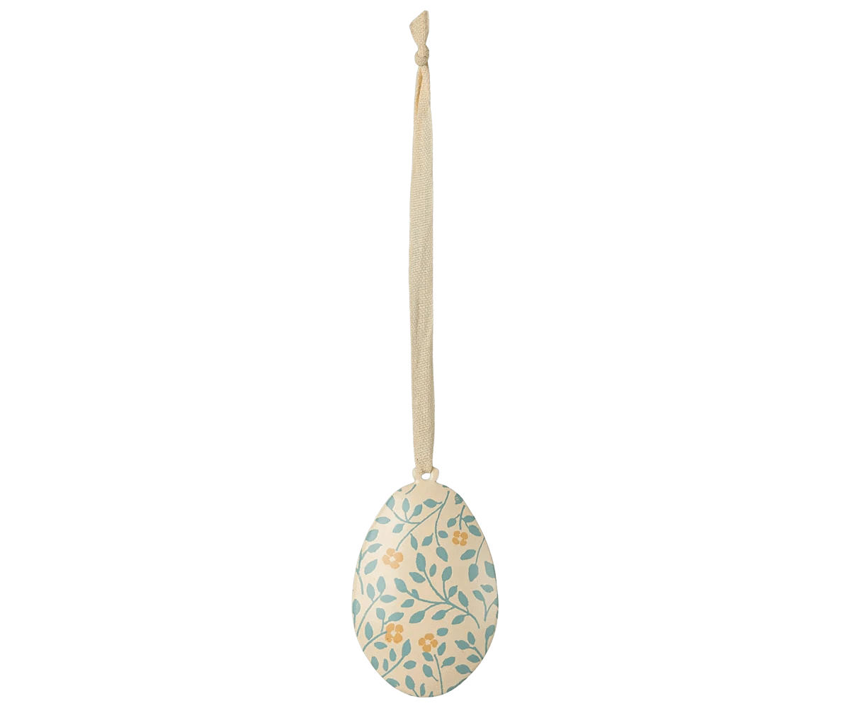 Easter Egg Ornament, Branches - Mint Maileg Final Sale Lil Tulips