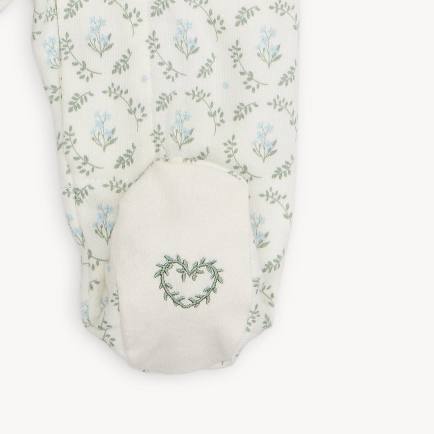 Eloise Organic Cotton Footie Magnetic Me Lil Tulips