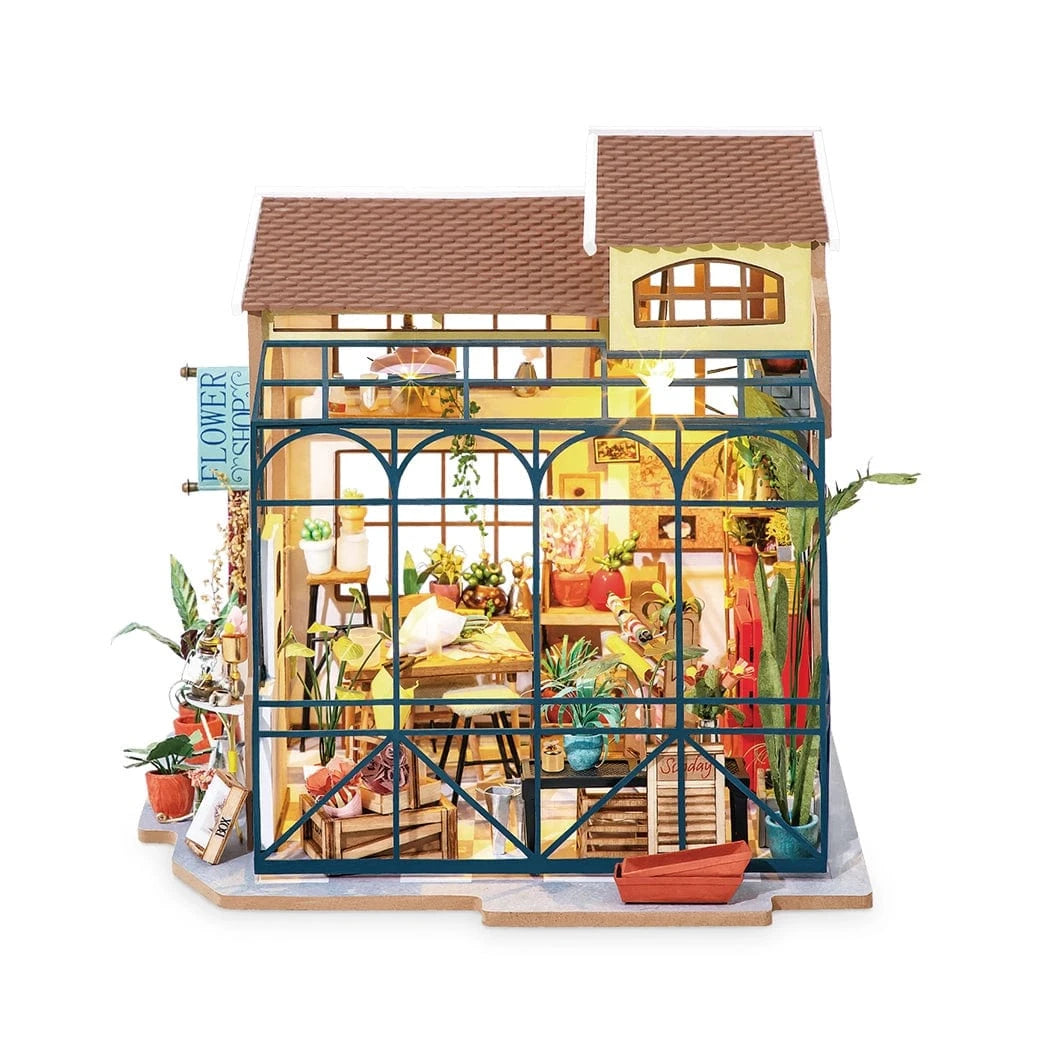 Emily’s Flower Shop DG145 Diy Flowerist House Puzzle Rolife Lil Tulips