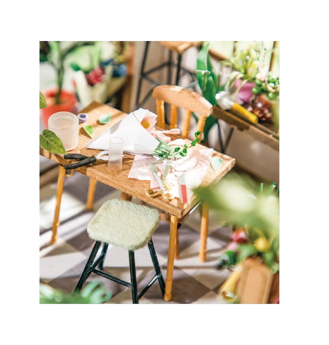 Emily’s Flower Shop DG145 Diy Flowerist House Puzzle Rolife Lil Tulips