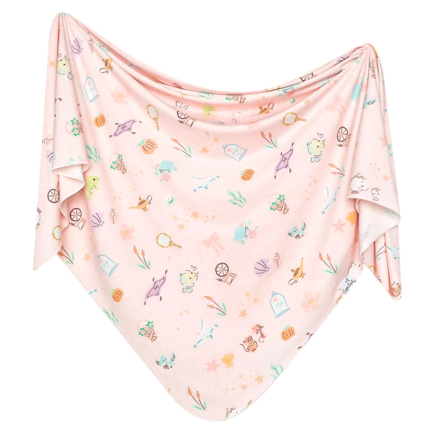 Enchanted Friends Knit Blanket Copper Pearl Lil Tulips