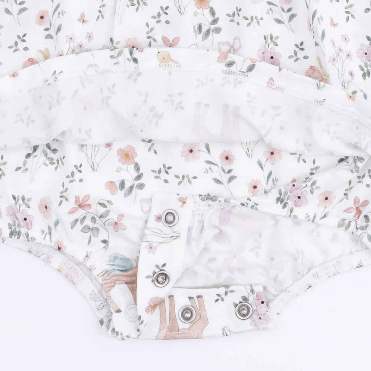 Enchanted Woodland - Caitlyn Smocked All in One Angel Dear Lil Tulips