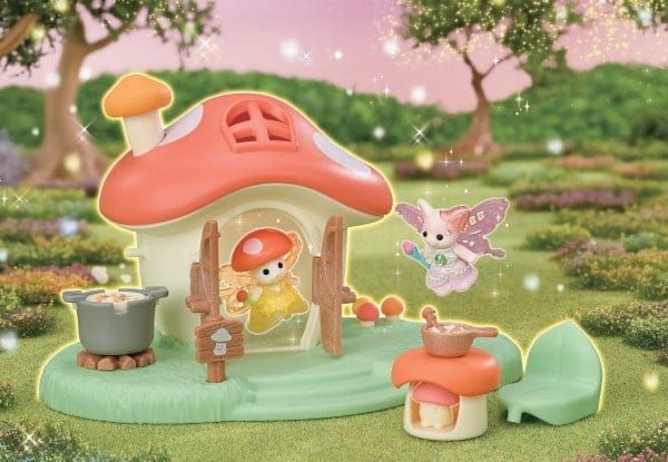 Fairy Mushroom House Calico Critters Lil Tulips