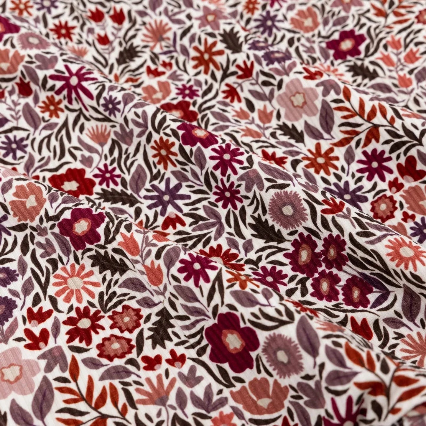 Fall Blooms Small Ribbed Toddler Blanket Brave Little Ones Lil Tulips
