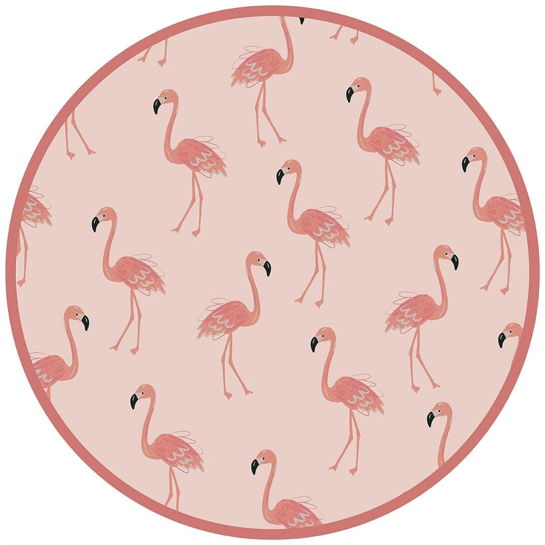 Fancy Flamingos Pink Bamboo Baby Pajamas Convertible Sleeper Emerson and Friends Baby & Toddler Clothing Lil Tulips