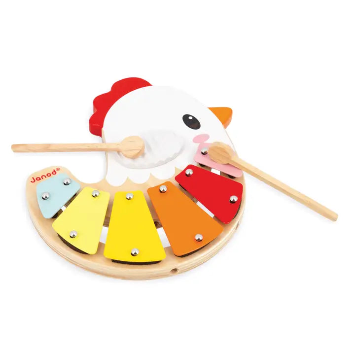 Farm Chicken Xylophone Janod Lil Tulips