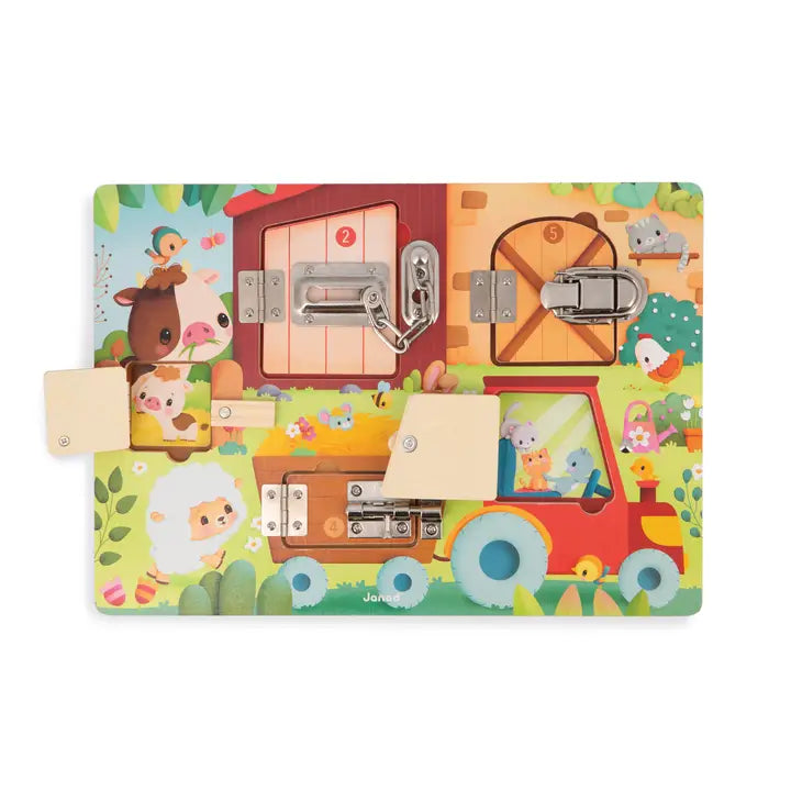 Farm Locks Board Janod Lil Tulips