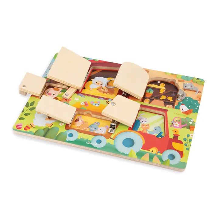 Farm Locks Board Janod Lil Tulips