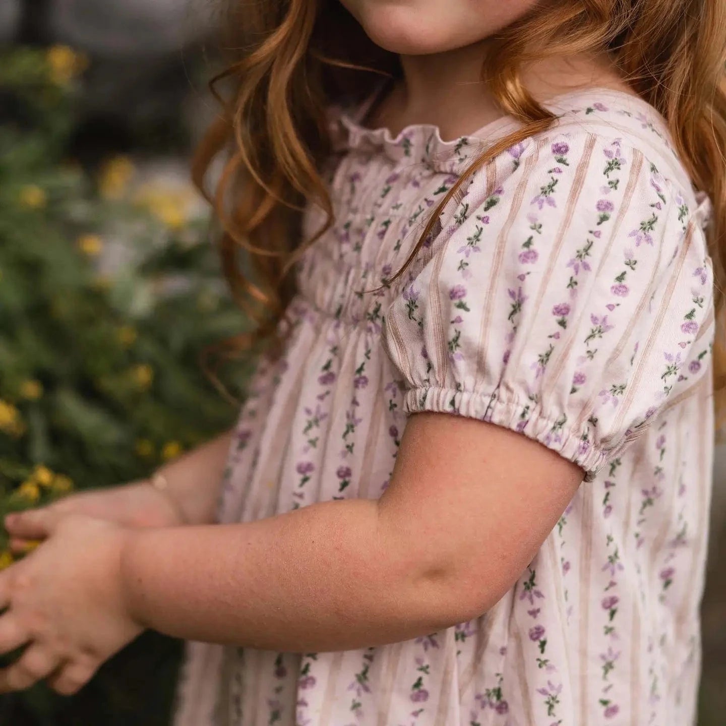 Farmhouse Floral Infant Tunic Set Burt's Bees Baby Lil Tulips