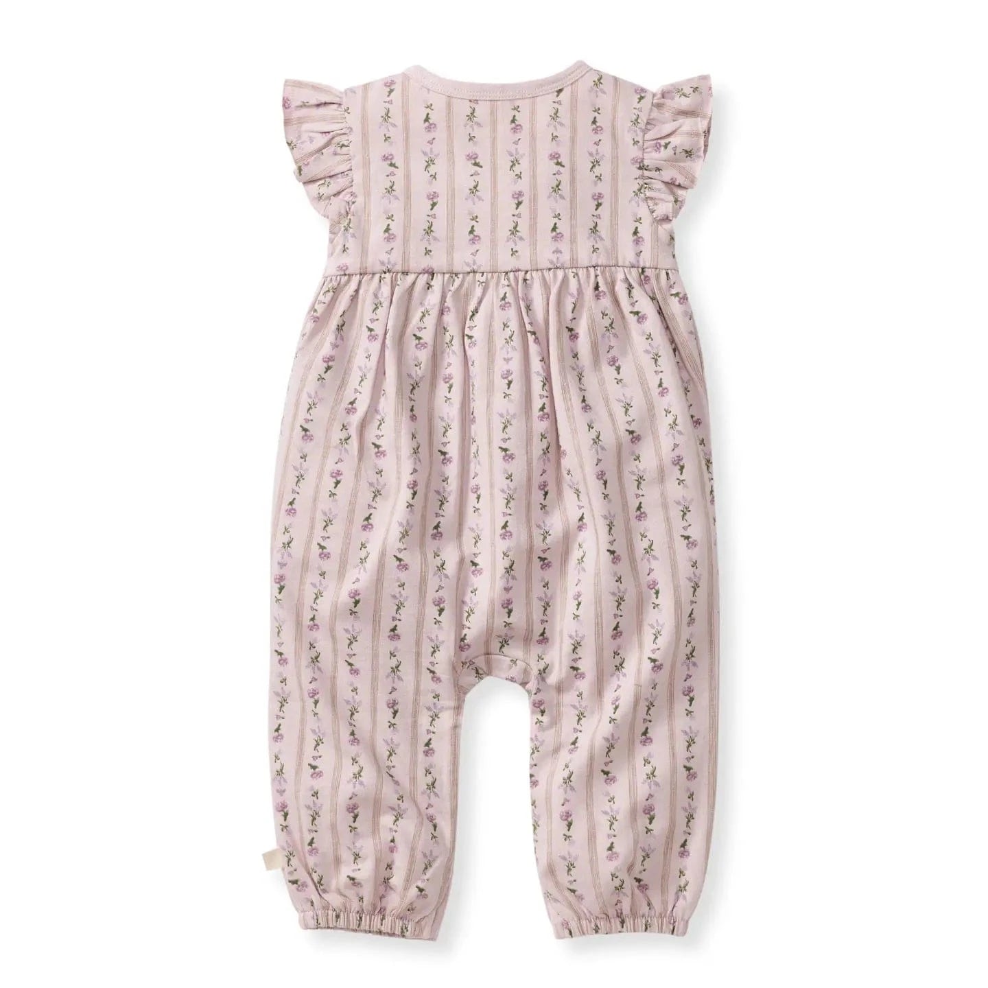 Farmhouse Floral Jumpsuit Burt's Bees Baby Lil Tulips