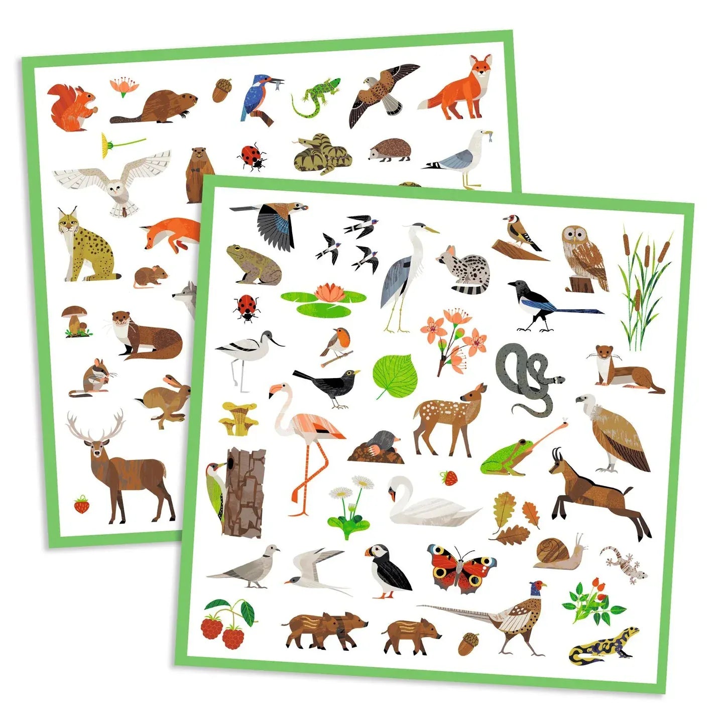 Fauna Sticker Sheets Djeco Lil Tulips