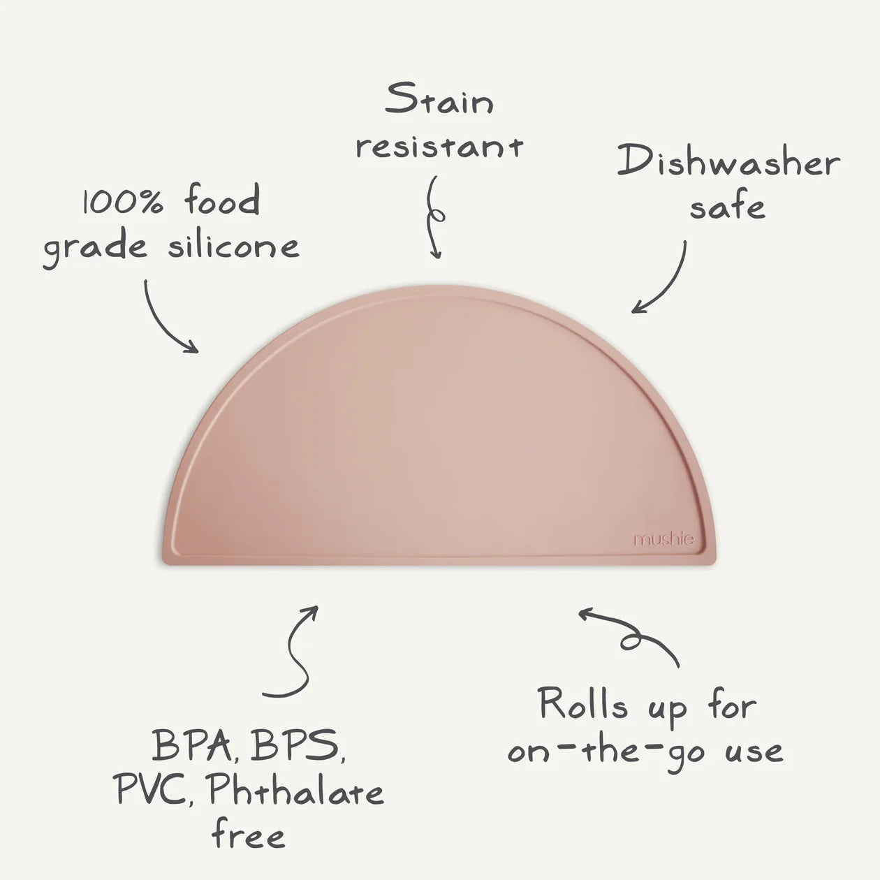 Silicone Place Mat (Pretzel)
