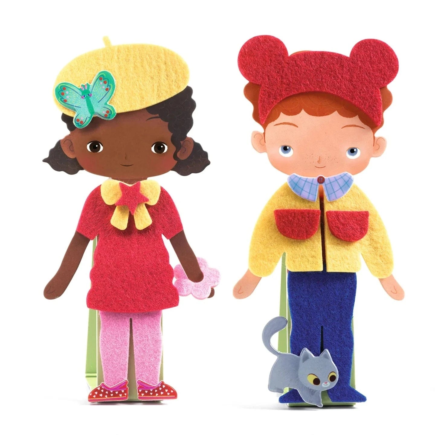 Felt Dress-Up Djeco Lil Tulips