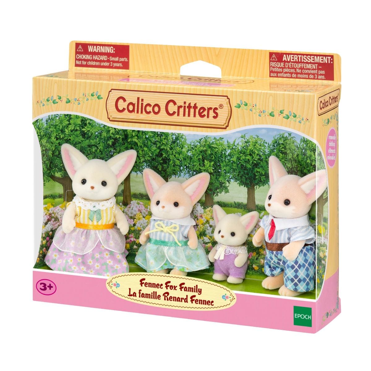 Fennec Fox Family Calico Critter Lil Tulips