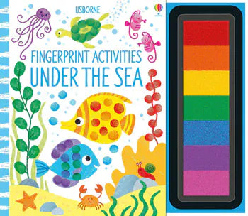Fingerprint Activities Under the Sea Harper Collins Childrens Lil Tulips