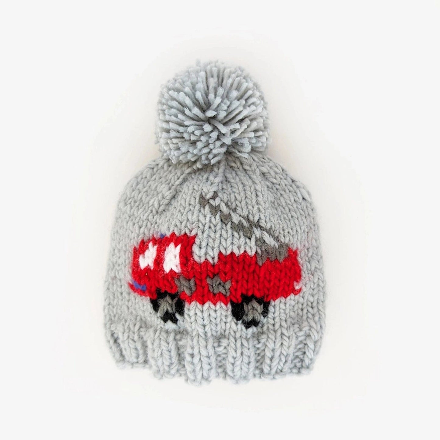 Fire Engine Beanie Hat Baby & Kids Huggalugs Final Sale Lil Tulips