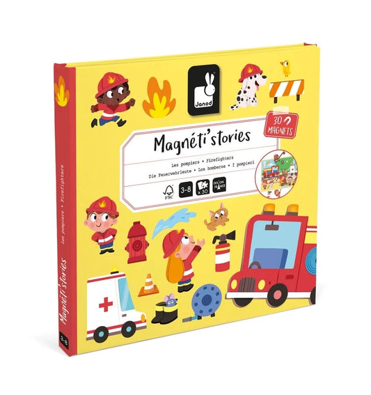 Firefighters Magneti’Stories Janod Lil Tulips