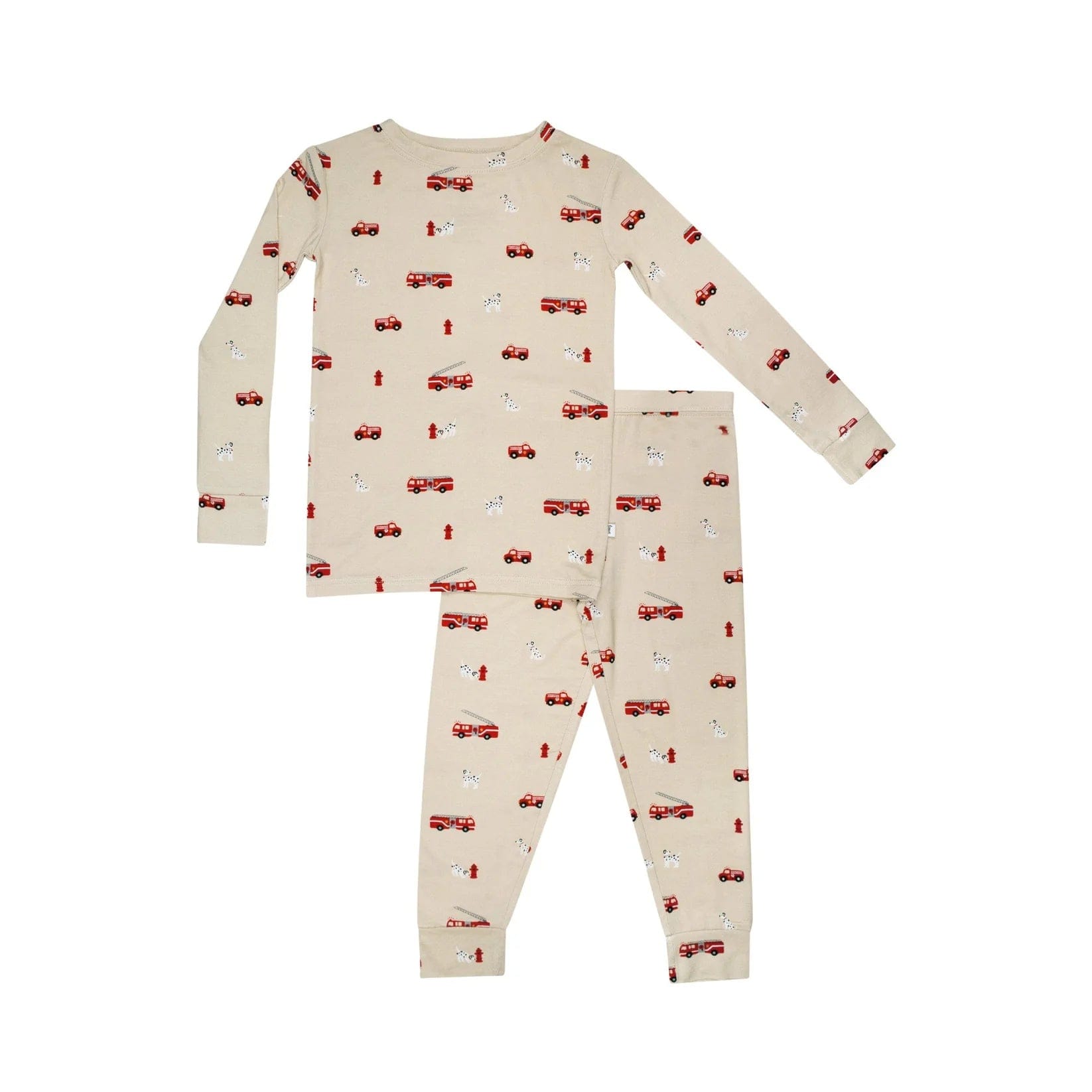 Firetrucks Two-Piece Set Brave Little Ones Lil Tulips