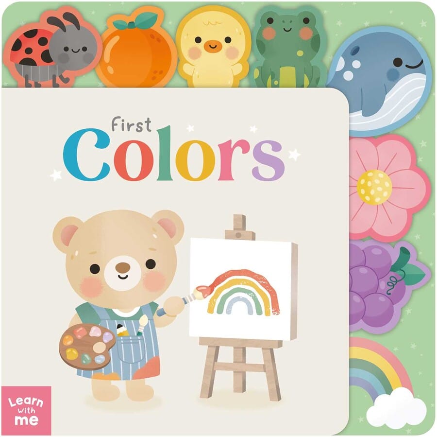 First Colors - Board Book Simon & Schuster Lil Tulips