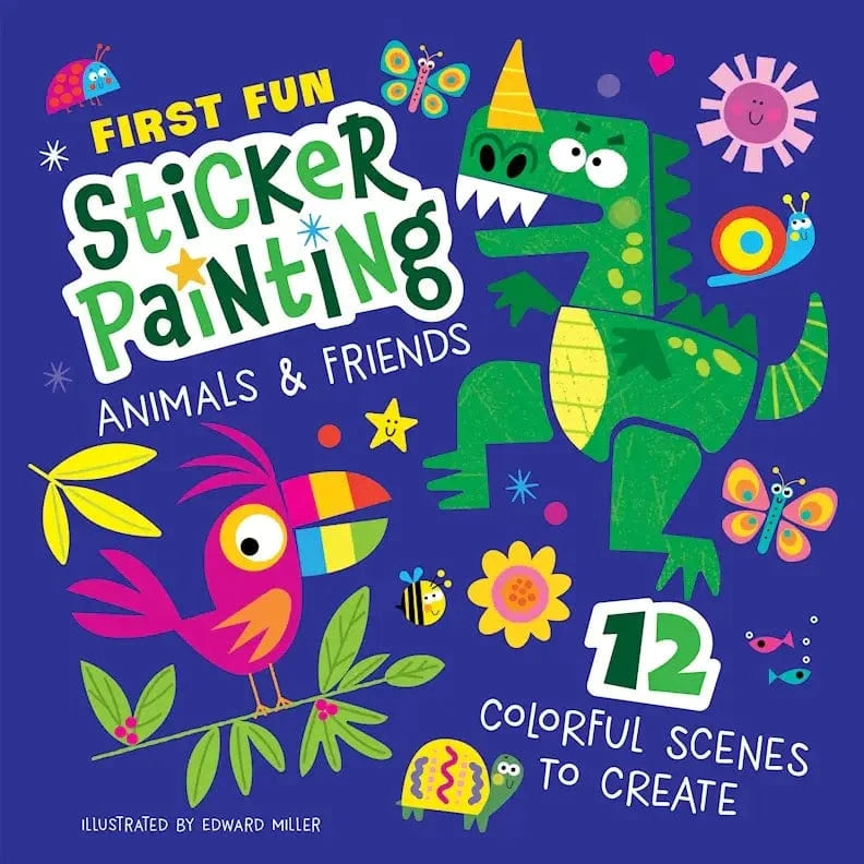 First Fun Sticker Painting: Animals & Friends Wellspring Lil Tulips