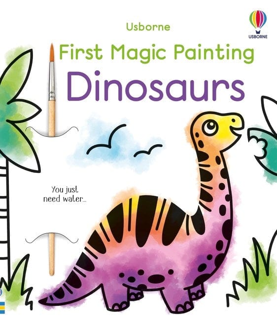 First Magic Painting - Dinosaurs Harper Collins Childrens Lil Tulips