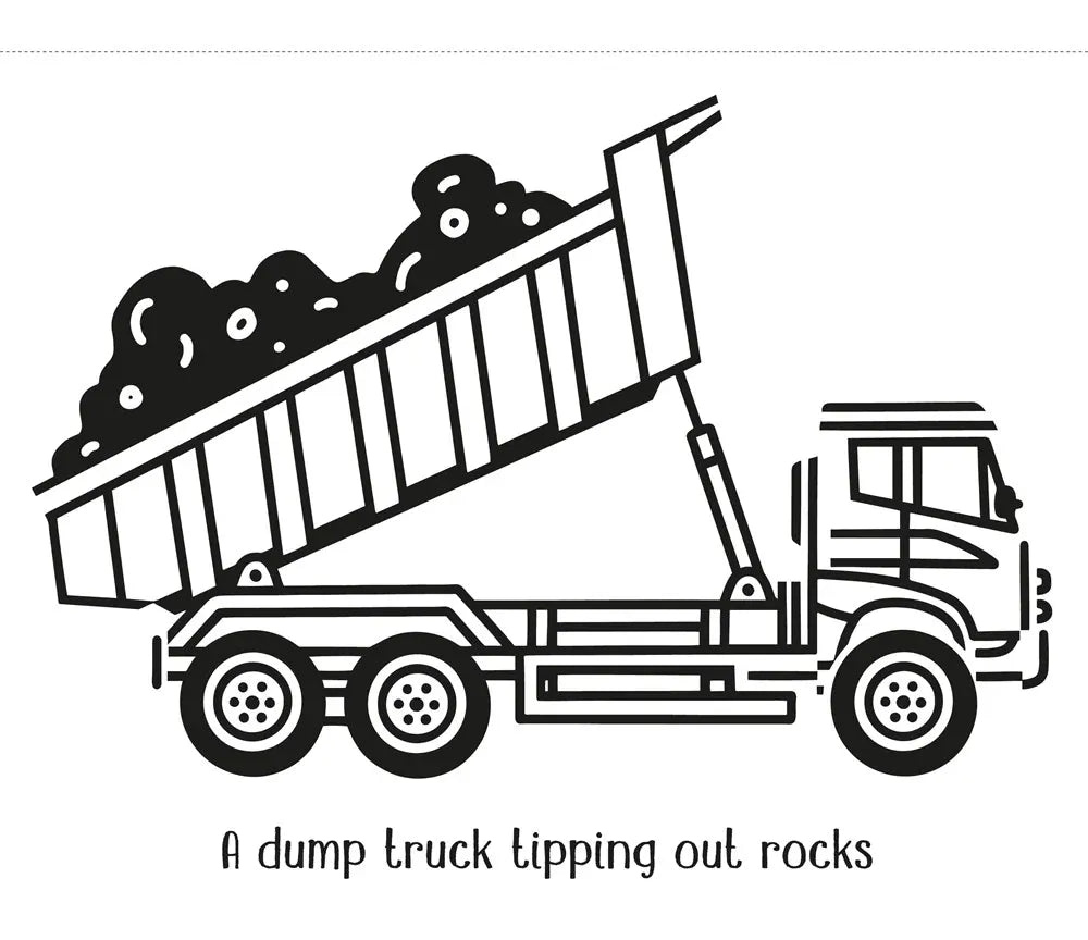 First Magic Painting Trucks and Diggers Harper Collins Childrens Lil Tulips