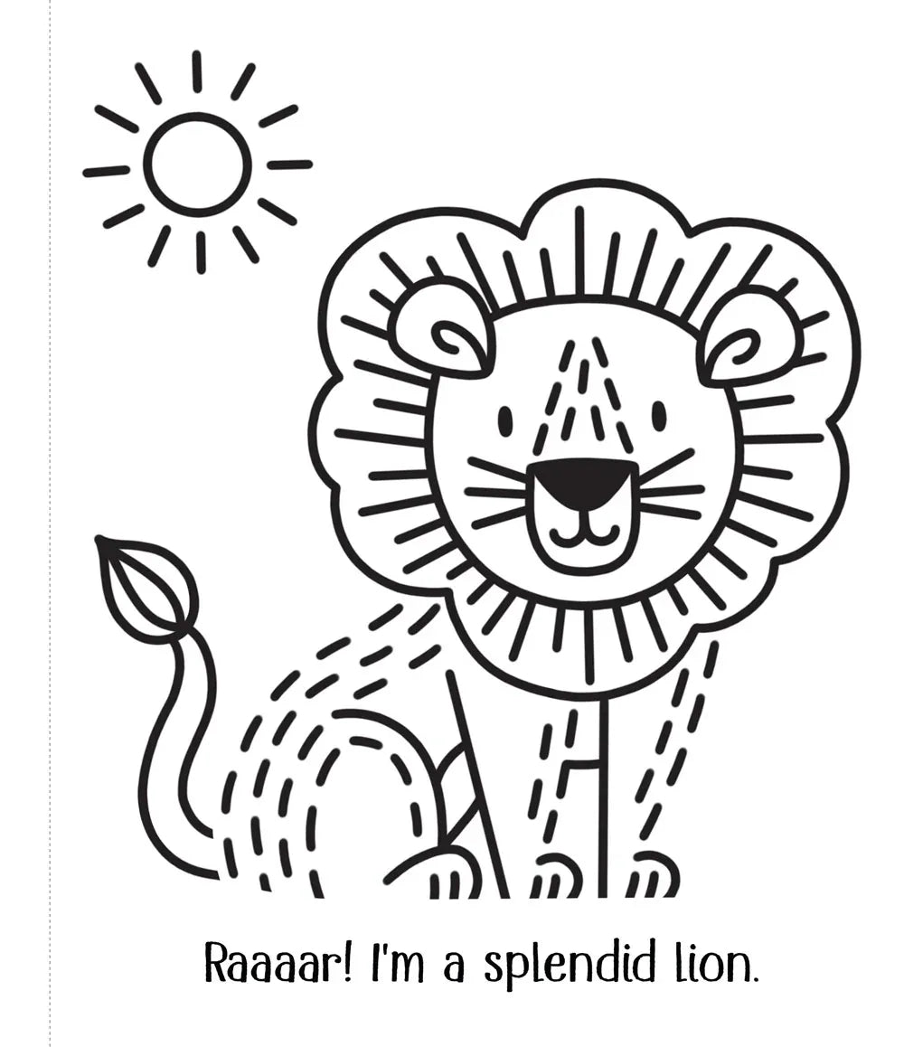 First Magic Painting Zoo Harper Collins Childrens Lil Tulips