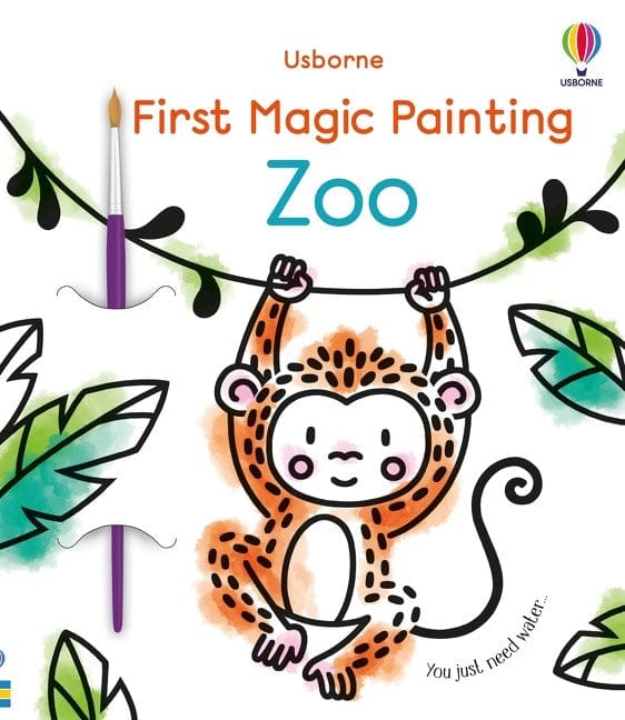 First Magic Painting Zoo Harper Collins Childrens Lil Tulips