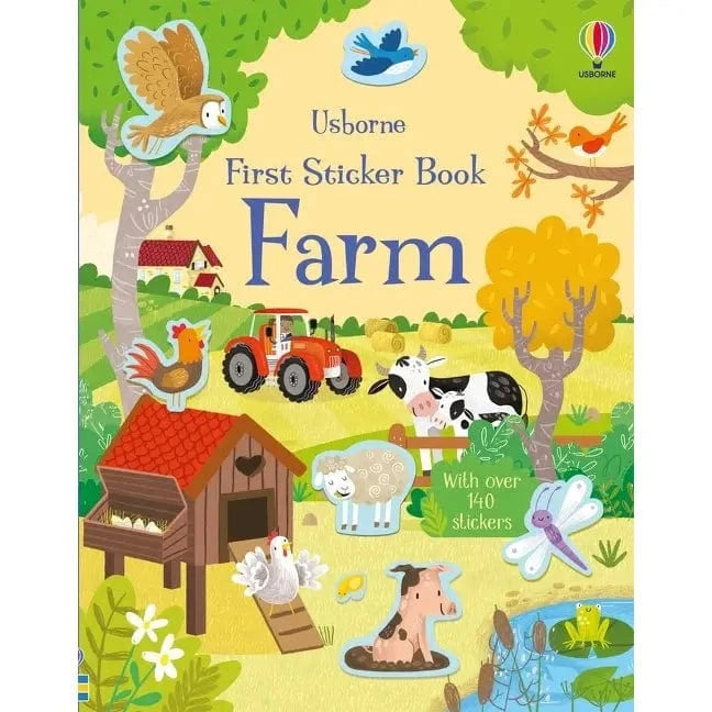 First Sticker Book Farm Harper Collins Childrens Lil Tulips