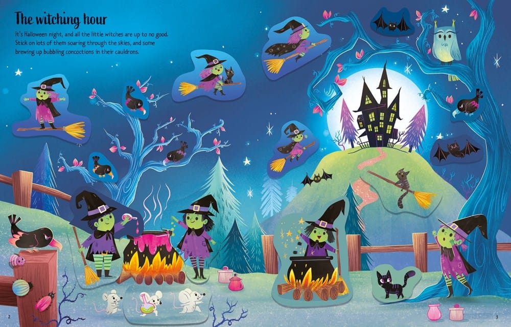 First Sticker Book Halloween Harper Collins Childrens Lil Tulips