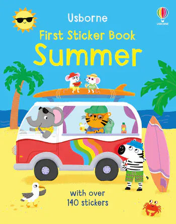 First Sticker Book Summer Harper Collins Childrens Lil Tulips