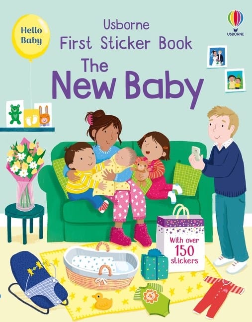 First Sticker Book the New Baby Harper Collins Childrens Lil Tulips