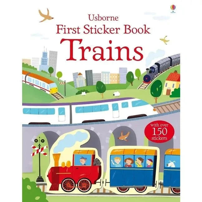 First Sticker Book Trains Harper Collins Childrens Lil Tulips