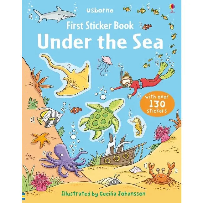 First Sticker Book Under the Sea Harper Collins Childrens Lil Tulips