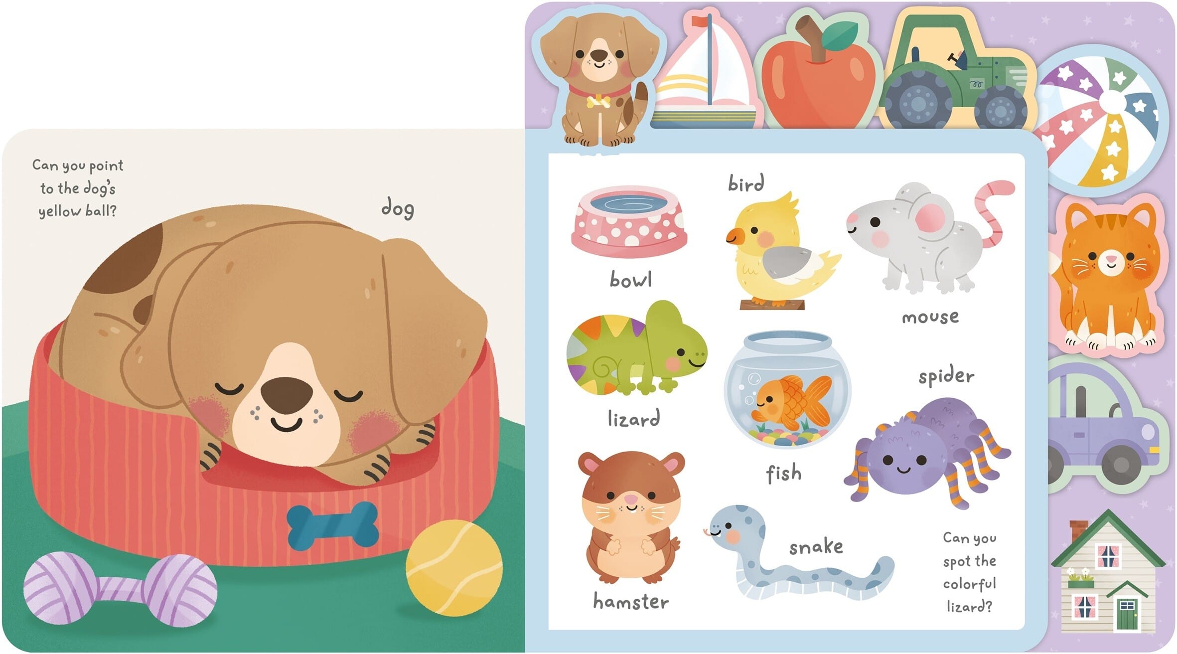 First Words - Board Book Simon & Schuster Lil Tulips