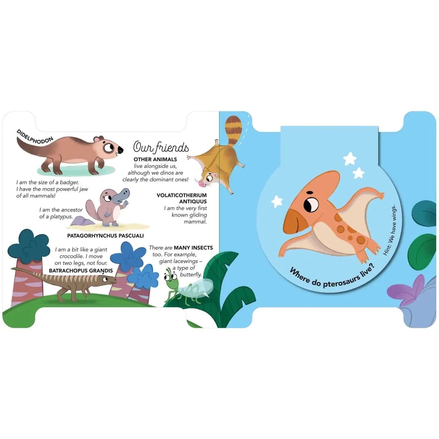 Flip Flap Facts - Dinosaurs Simon & Schuster Lil Tulips