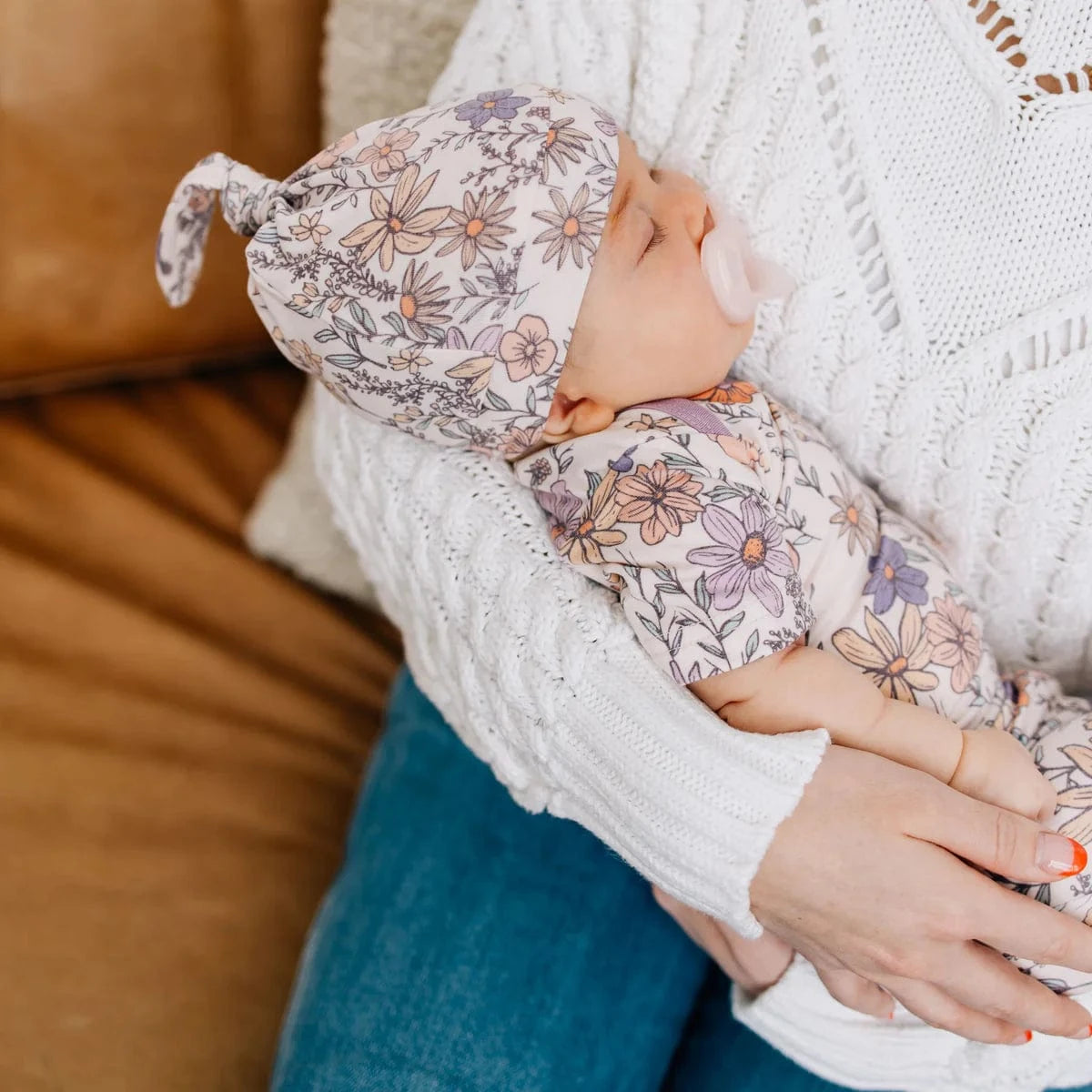 Flora Top Knot Hat Copper Pearl Copper Pearl Lil Tulips