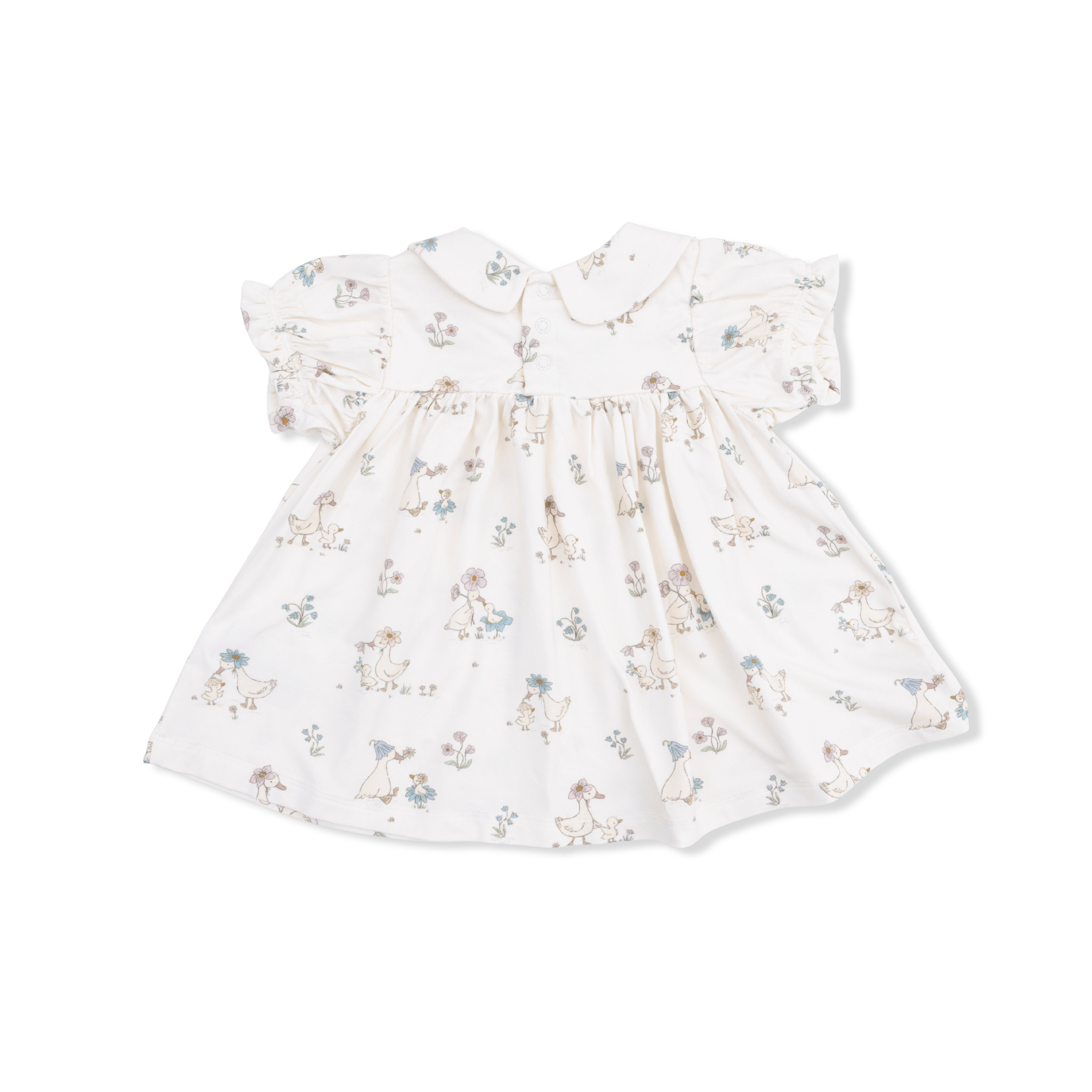 Flower Ducklings - Smocked Dress Set Angel Dear Lil Tulips