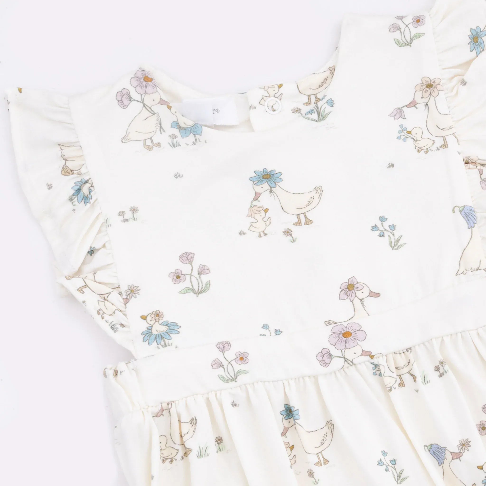 Flower Ducklings Sunsuit Angel Dear Lil Tulips