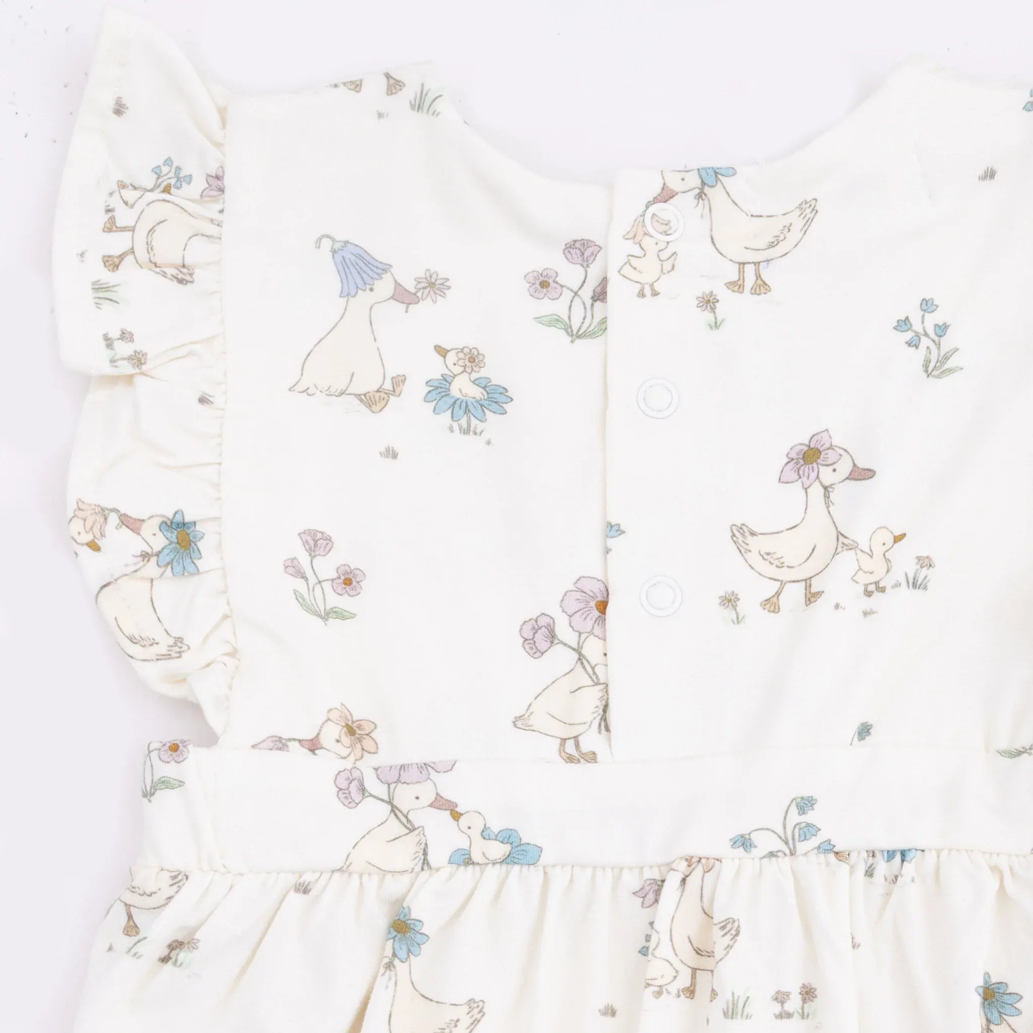Flower Ducklings Sunsuit Angel Dear Lil Tulips
