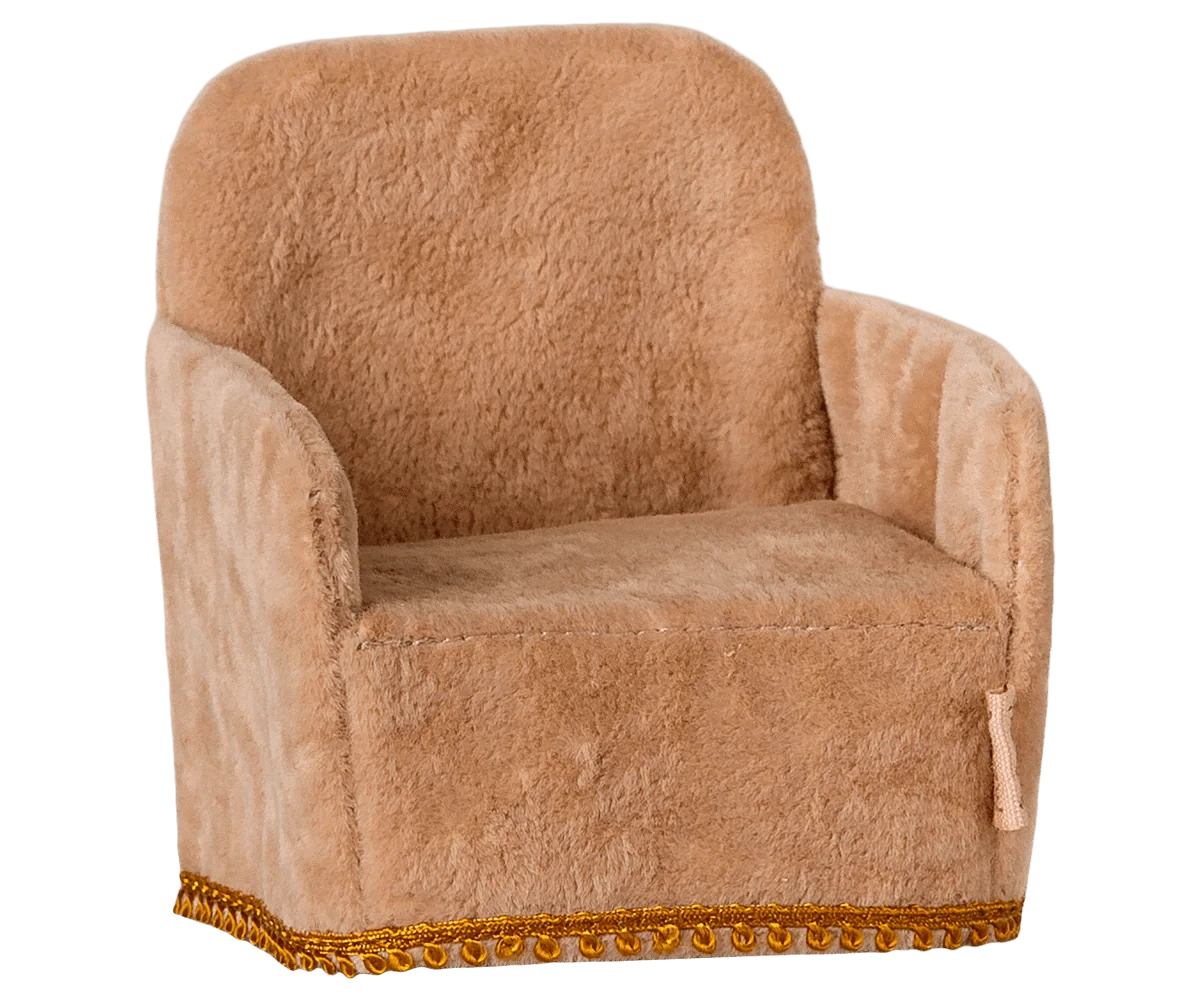 Folding chair, Mouse - Powder Maileg Lil Tulips
