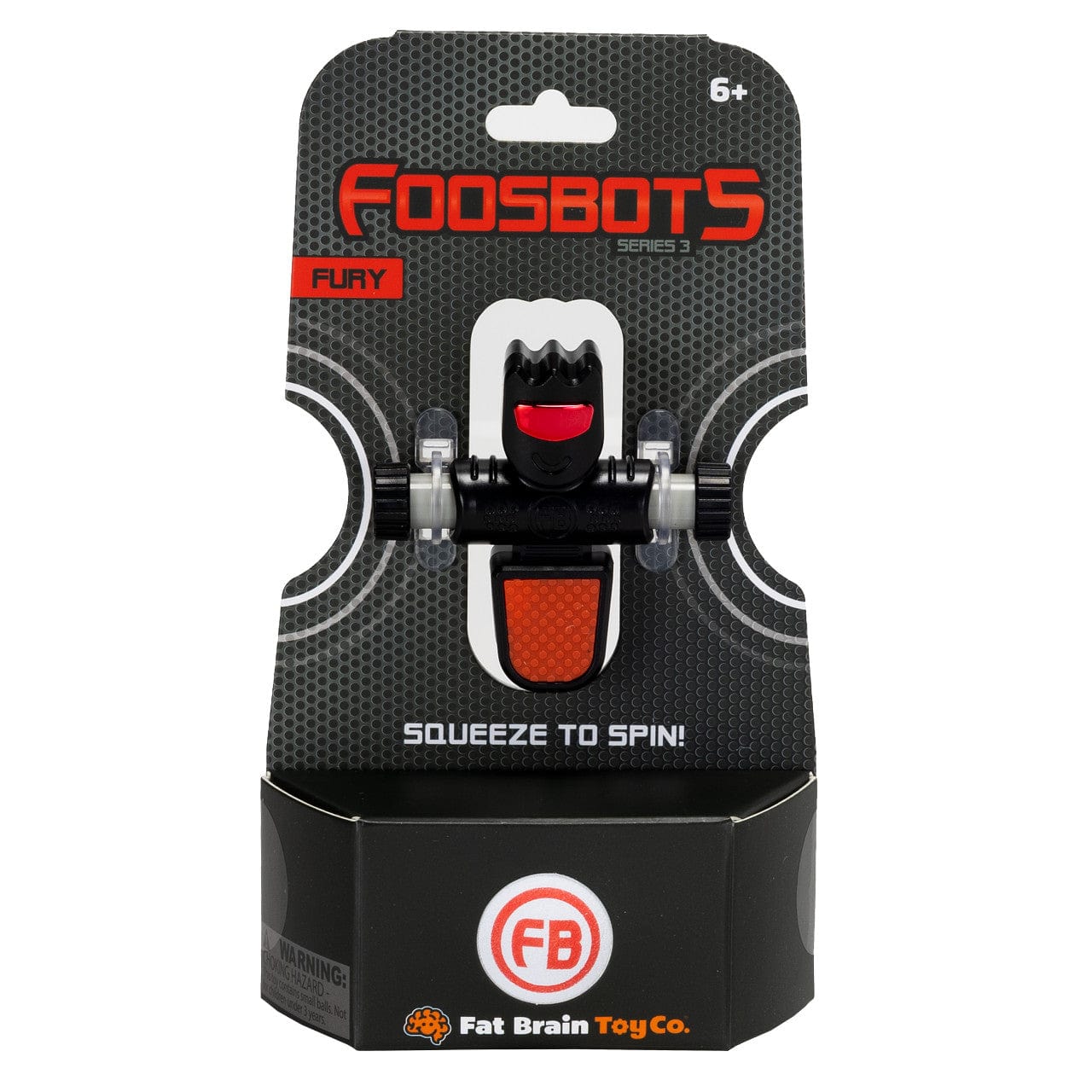FoosBots Series 3 Single Black Fat Brain Toys Lil Tulips