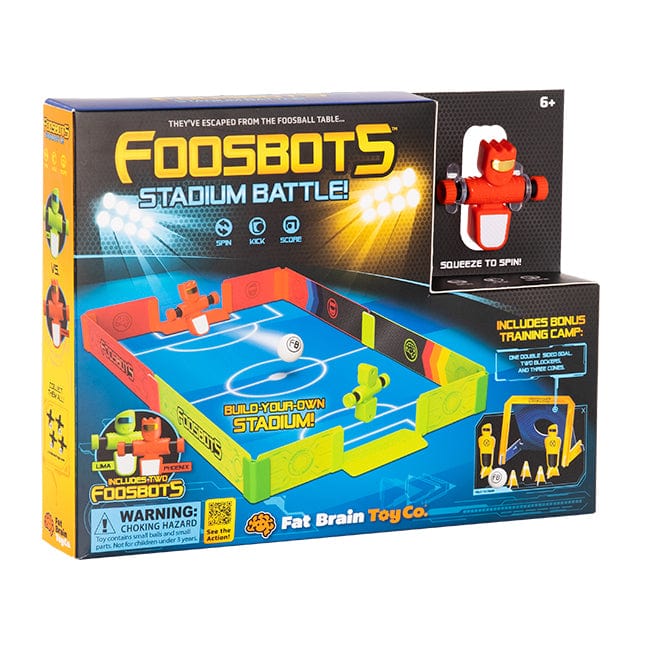 Foosbots Stadium Battle 2pk Fat Brain Toys Lil Tulips