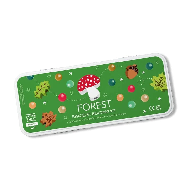 Forest Bracelet Bead Kit (In Tin) Cotton Twist Lil Tulips