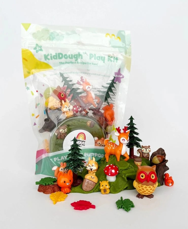 Forest Friends Kiddough Play Kit Earth Grown KidDoughs Lil Tulips