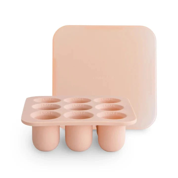 Fresh Food Feeder Freezer Tray - Blush Mushie Lil Tulips