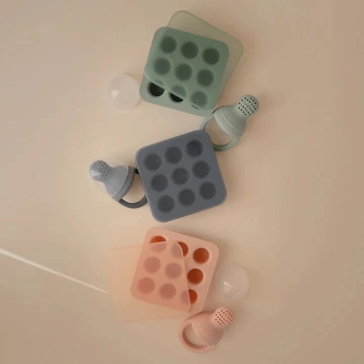 Fresh Food Feeder Freezer Tray - Tradewinds Mushie Lil Tulips