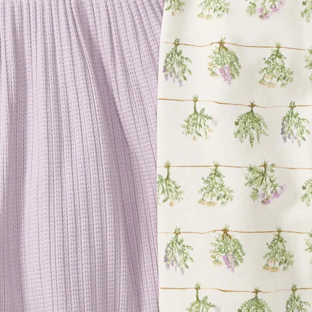 Fresh Herbs Toddler Tunic Set Burt's Bees Baby Lil Tulips